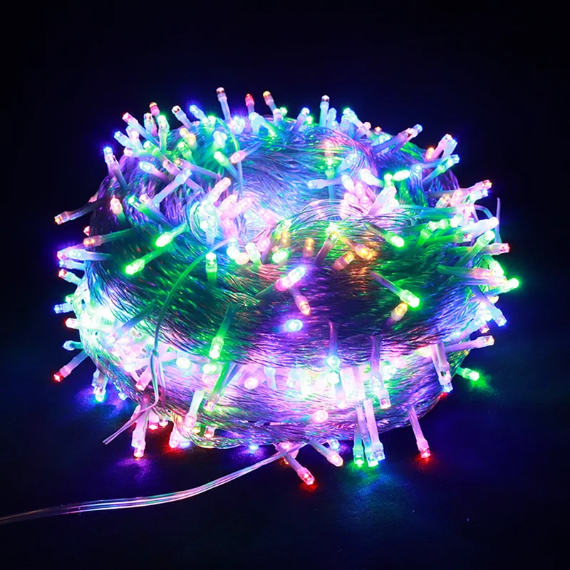 Holiday Lighting Lamp String Home Led Party Light Christmas Decorations for Home 10M Outdoor Waterproof Lamp String