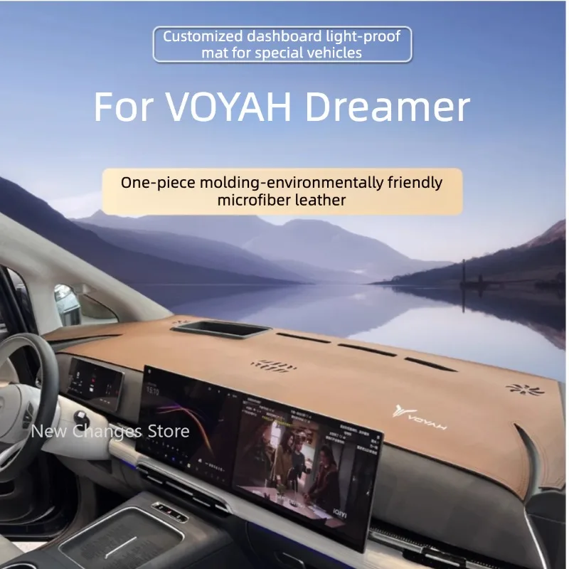 

For VOYAH Dreamer 2025 Car Dashboard Cover Dash Board Sun Shade Anti-UV Avoid Light Mat Car Decoration Accessories