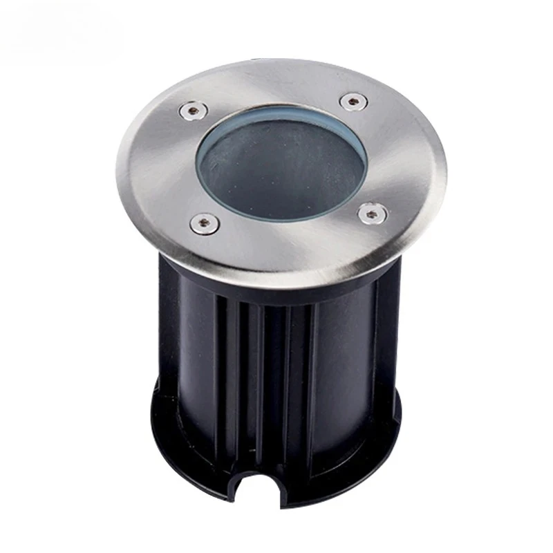 Led Buried Lamps 5W7W12WGu10 Embedded Parts Aluminum Shell Landscape Deck Led Driveway Step Stainless Steel Inground Led Light