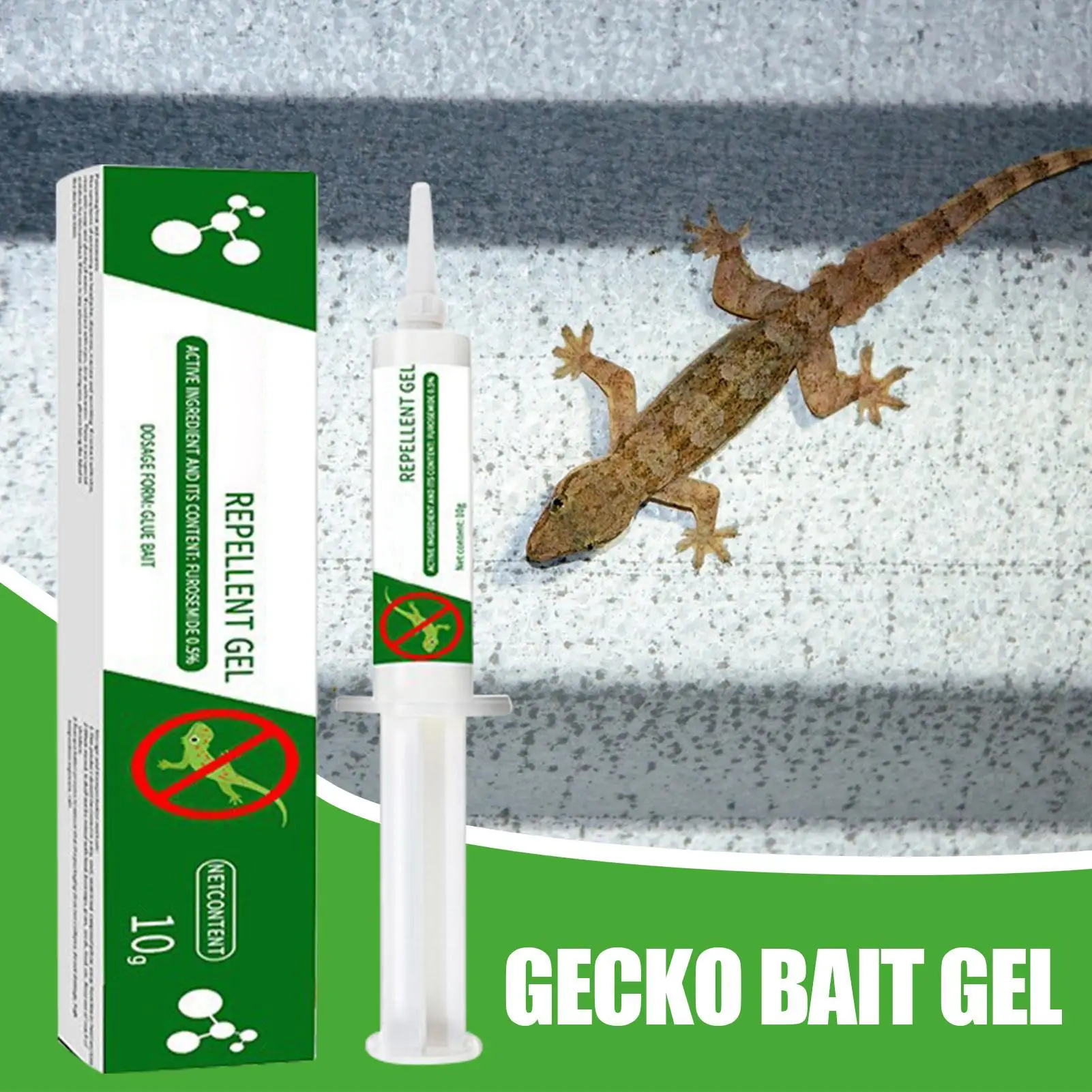 ReptilePrevention Gel Gecko Repeller Outdoor Natural Lizard Repellents Lizard Remover Repel Gecko Bait Gel For Apartment