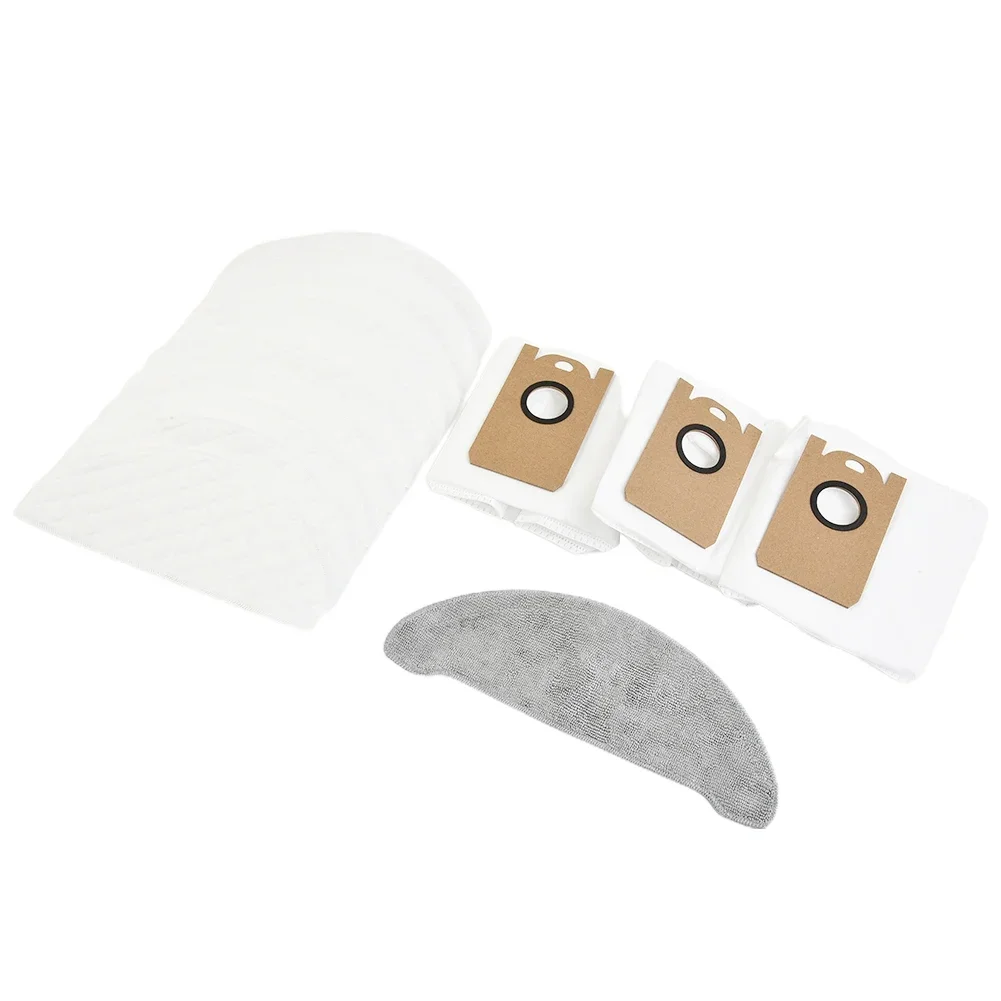 14pcs Mop Cloth Dust Bags Disposable Mop Cloth For IMOU L11Pro  Vacuum Cleaner Parts Replacement Accessories Household