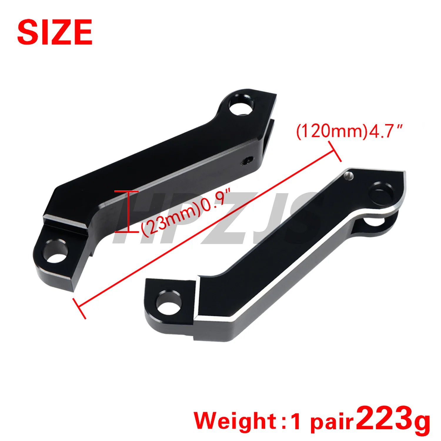 

Мотоциклетное мужское крепление для ног, удлинители, опорный кронштейн для Harley Davidson Sportster Softail Road King, алюминий, черный и хромированный