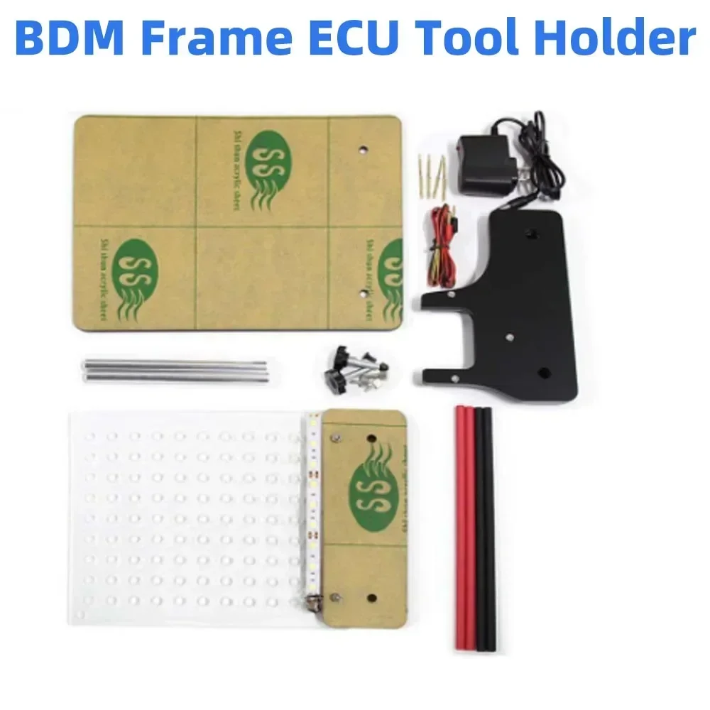 LED BDM frame Testing fgtech Chip Tunning with BDM Frame Adapter for BDM100 KESS KTAG Master CMD ECU Programming