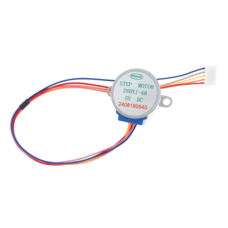 1 ensemble de moteur pas à pas 4 phases 28BYJ-48-5V + carte pilote ULN2003 pour Arduino 1 x moteur pas à pas + 1x carte pilote ULN2003