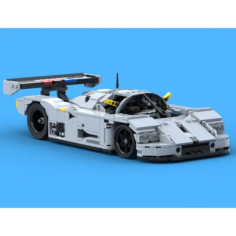 MOC-240297 Mercedes Sauber C9 Building Blocks Model Sports Car Series Speed Champions Creative Gift Puzzle City Car 944PCS
