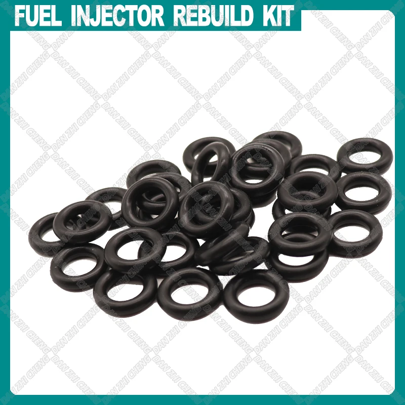 500pieces Fuel injector lower orings rubber seal 14.5*3.25*8mm for BMW Audi Nissan Siemens injector 1439800 1427240