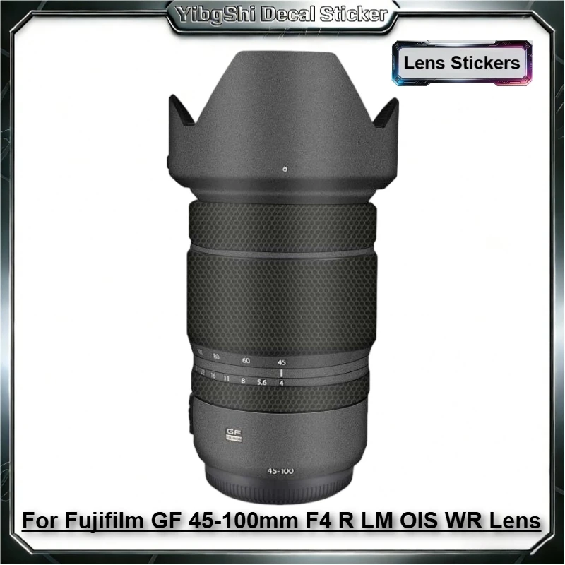 

Защитная наклейка для объектива Fuji GF45100F4, защитное покрытие для корпуса объектива Fujifilm GF 45-100mm F4 R LM OIS WR, защита от царапин