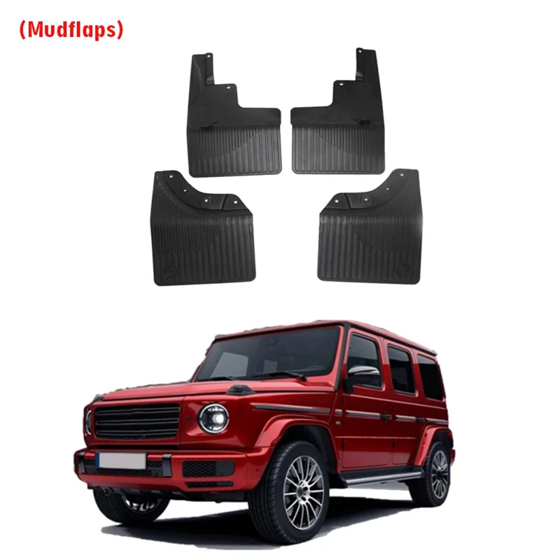 

AV34-For Mercedes Benz G Class W463 W461 W464 Mud Flaps Guard Splash Mudguard Fender Mudflaps Car Accessories Front Rear 4Pcs