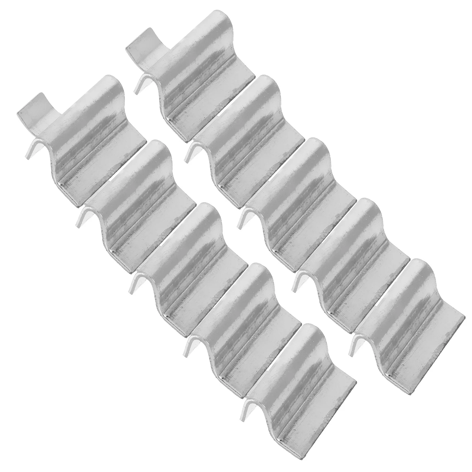 

10pcs Metal Clasps Locking Pins Heavy Duty Cabinet Shelf Clips Shelf Support Clips Office Lightweight