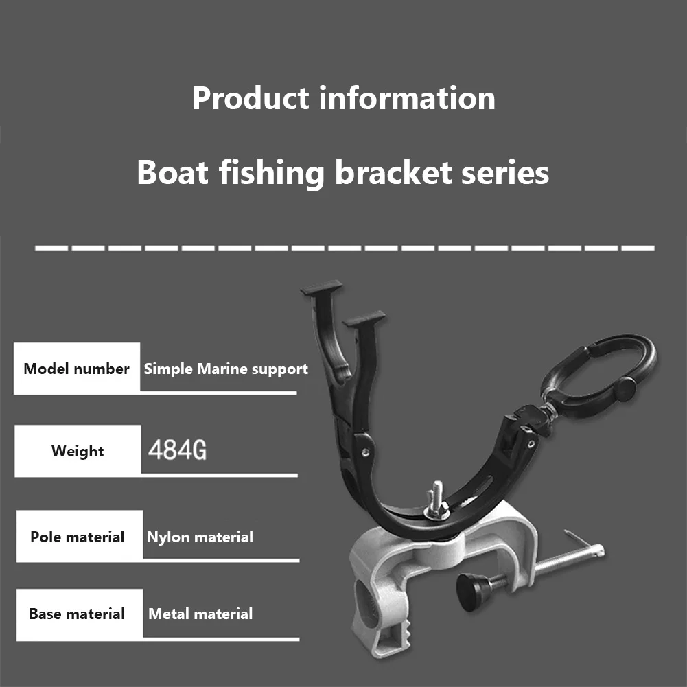 Supports de pêche à la traîne RapDuty, pont de bateau de pêche rotatif résistant à 360, nouveau support rapide pour le kayak