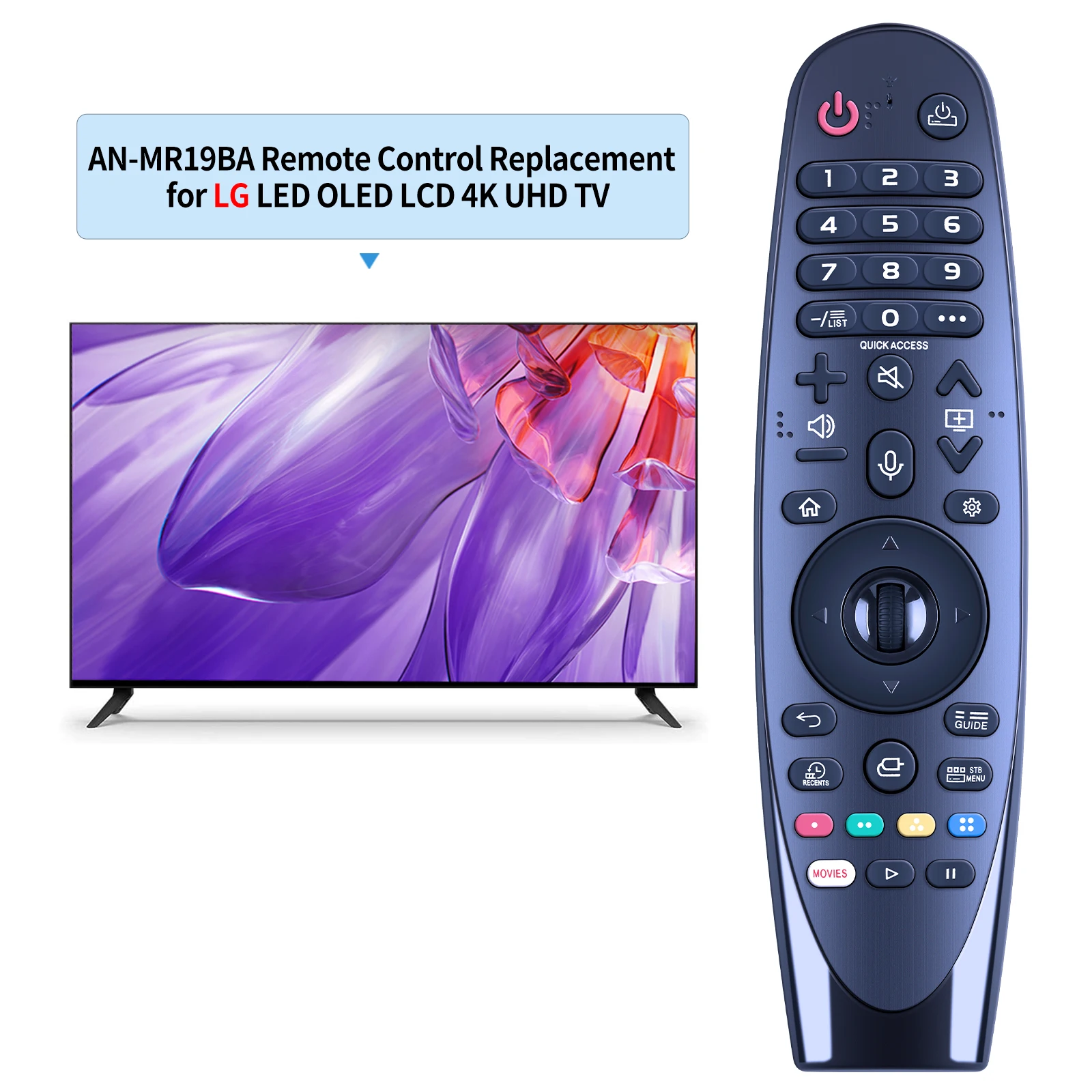 New Voice Magic Remote Control AKB75635503 AN-MR19BA for L/G  Smart TV LED OLED UHD LCD QNED TV