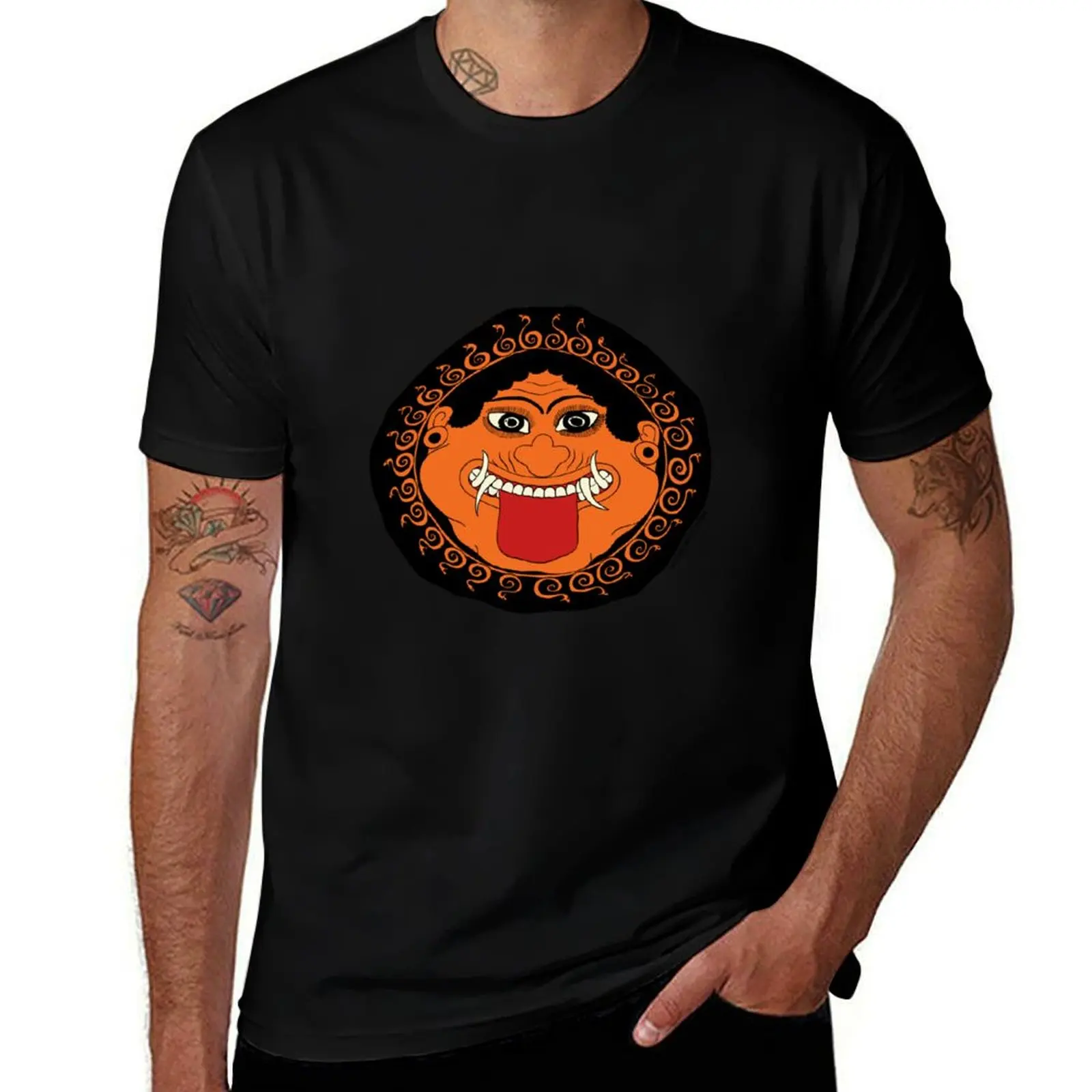 Greek Myth Comix - the GORGON in COLOUR T-Shirt Moisture Control Sports Tee T-Shirt