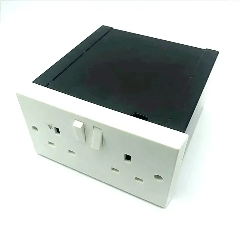 NEW Arrival Private Money Box Imitation Double Plug Socket Wall Diversion Box Security Secret Hidden Stash Safe Tools