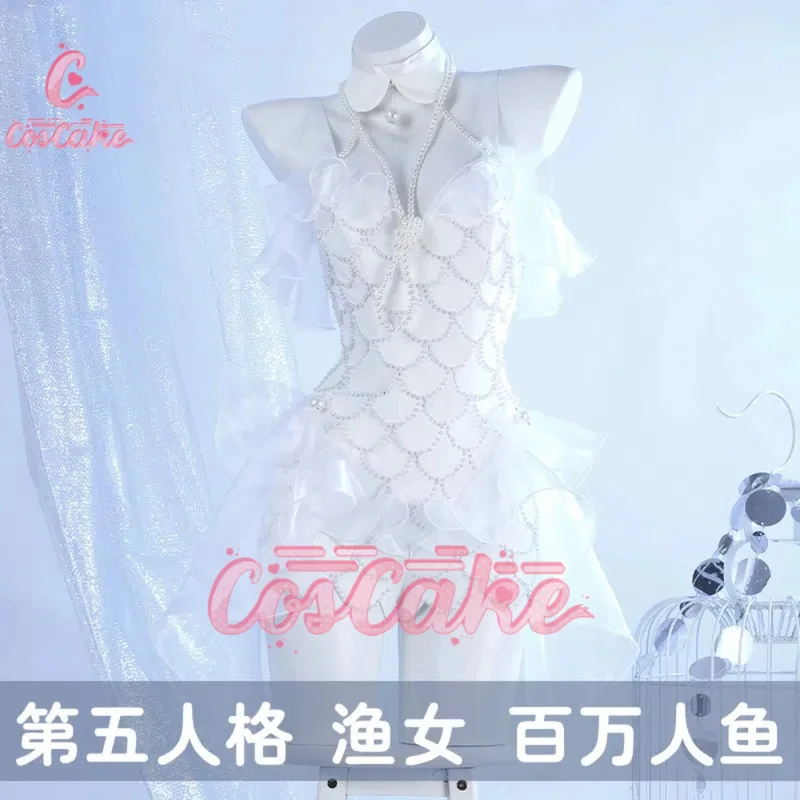 

CosCake Identity V Grace Fisherwoman Cosplay Costume Cos Game Anime Party Uniform Hallowen Play Role Clothes Clothing