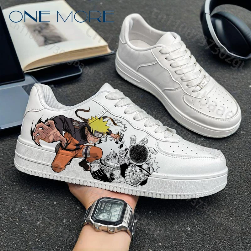 

Uzumaki Naruto Youth Leisure Anime Figure Non-slip Wear Resistant Men woman Casual Sports Shoes Adult Children Gift