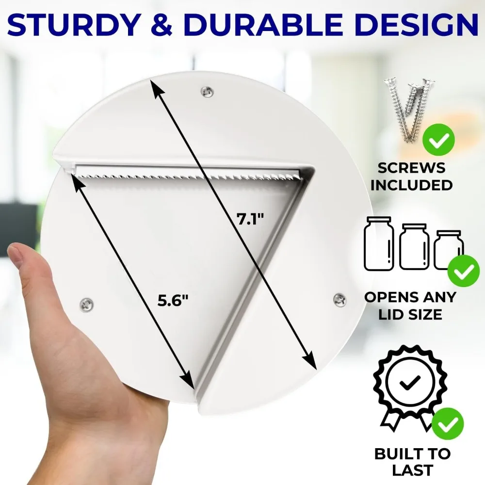 فتاحة علب متعددة الوظائف تحت فتاحات جرة الخزانة لليد الضعيفة، سهلة الاستخدام، قبضة سريعة، مزيل الغطاء، ملحقات المطبخ #6