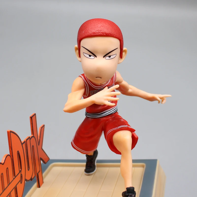 15.5 سنتيمتر سلام دنك أنيمي الشكل Sakuragi Hanamichi Rukawa Kaede التصفيق جمع سطح المكتب الديكور اللعب هدية
