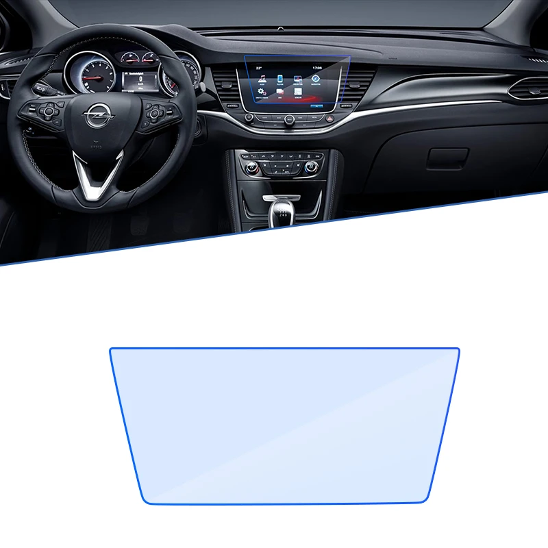 for Opel Astra K Holden Vauxhall Chevrolet Viva B16 2016~2021 Car Navigation GPS Film Touch Full Screen Protector Tempered Glass