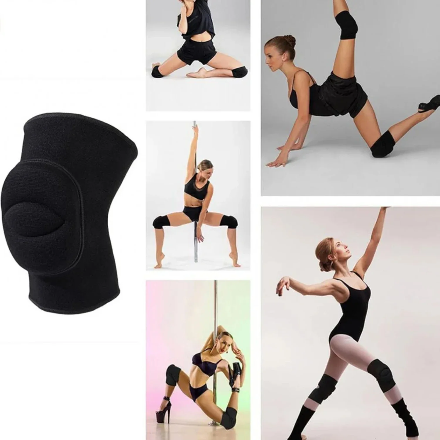 Sports Knee Pads High Resilience Soft Breathable Protection 3 Zize  Dance Yoga Volleyball Basketball