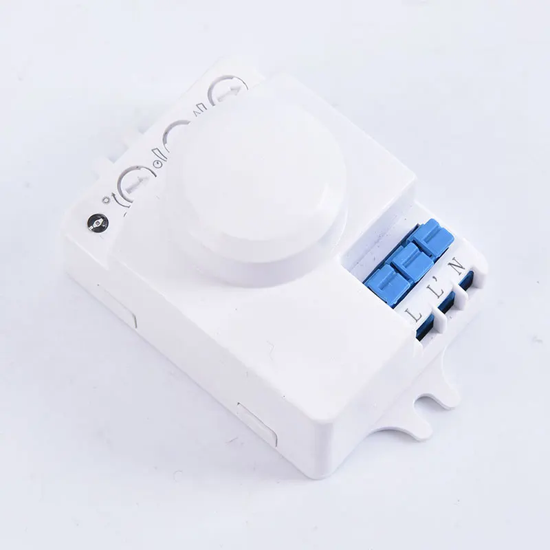 Microwave Sensor Switch 5.8ghz HF 220V LED 360 Degree Radar Motion Body Sensor