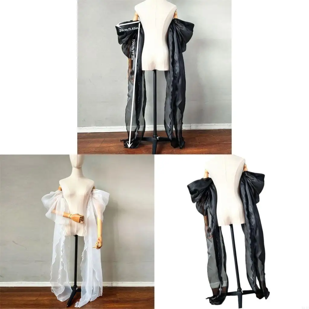 

91af ручной рукавов для ручных рукавов для свадебного платья для дышащих шваров для свадебного душа