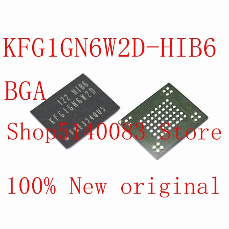 1 Uds 100% nuevo original KFG1GN6W2D-HIB6 KFG1GN6W2D HIB6 KFG1GN6W2D BGA