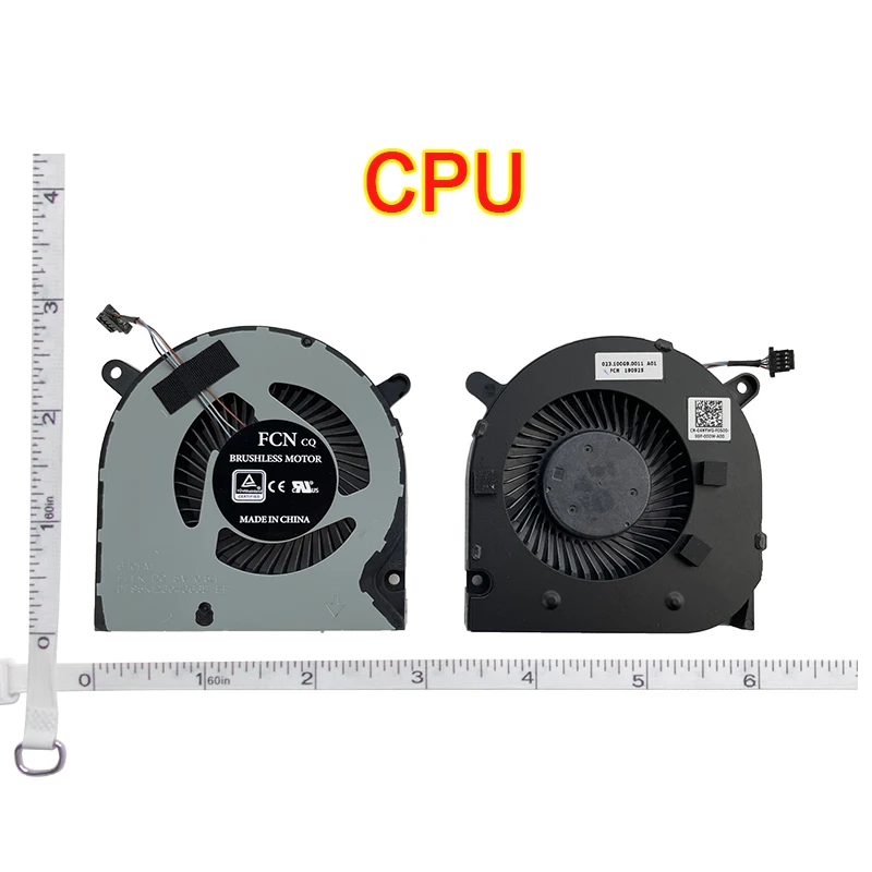 New laptop CPU GPU cooling fan for Dell G3-3779 3776 G3-3579 G3-3590 G5-5500 G5-5505 G3-3500