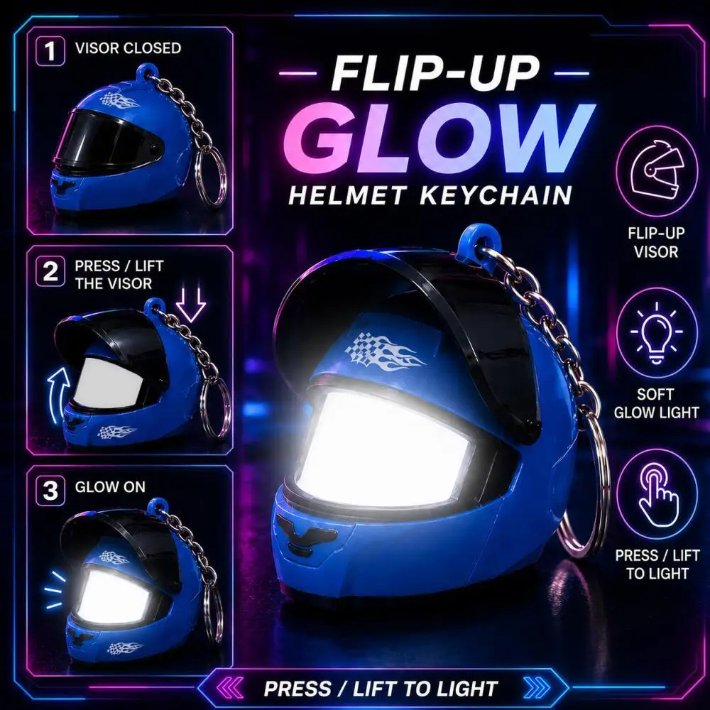 Helmet keychain main