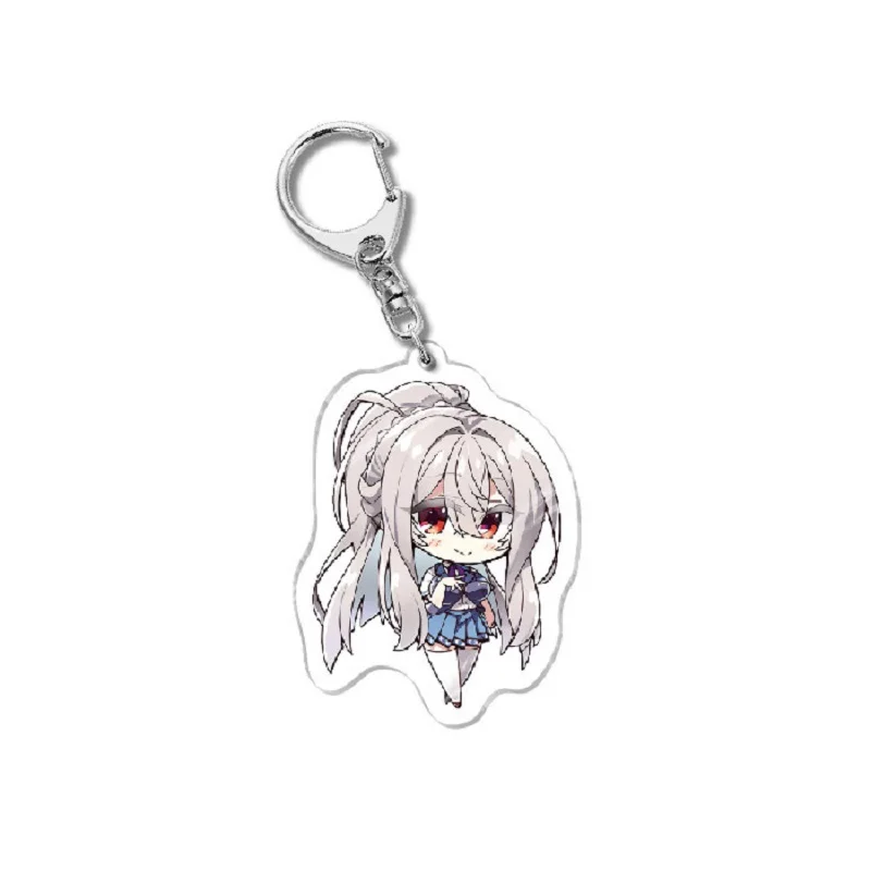Anime Amakano 3 New Cute Acrylic Keychain, 6cm Yumemi Yanagi, High Clear, Valentine's Gift Idea for Fans