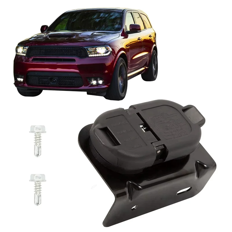 

A42M-56055632AC Car Rear Bumper Trailer Hitch Tow Plug Connector For Dodge Ram 1500 2500 3500 2011-2022