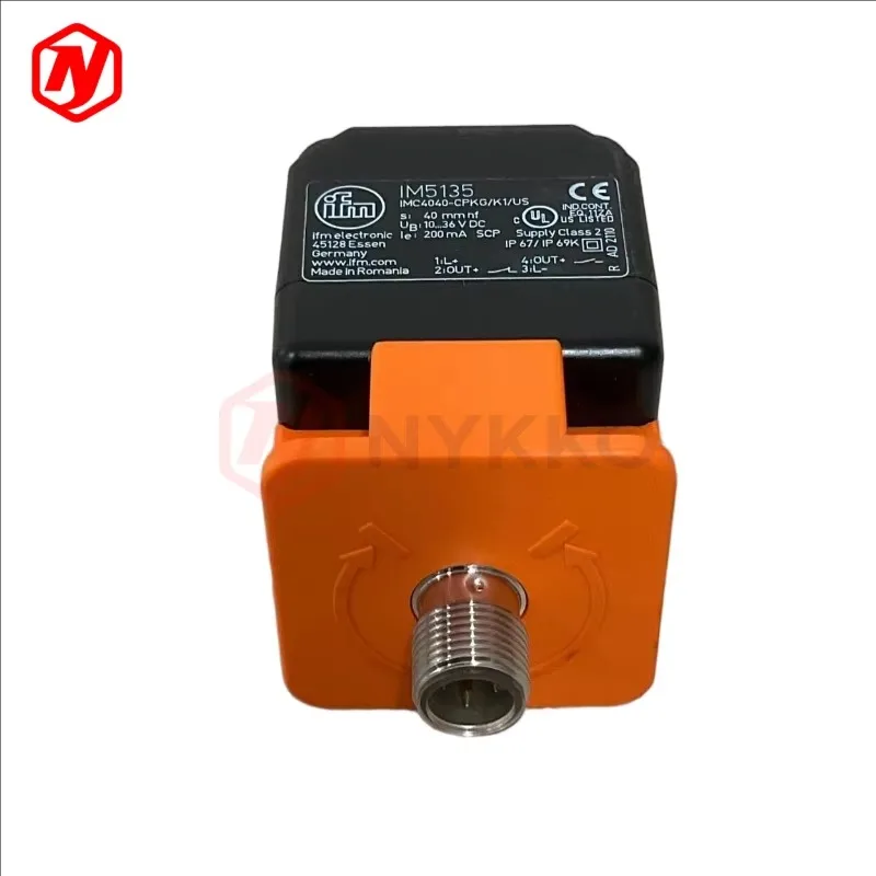 IFM Electronics Square Proximity Switch IM5135 Inductive Sensor IMC4040-CPKG/K1/US-100-DPA