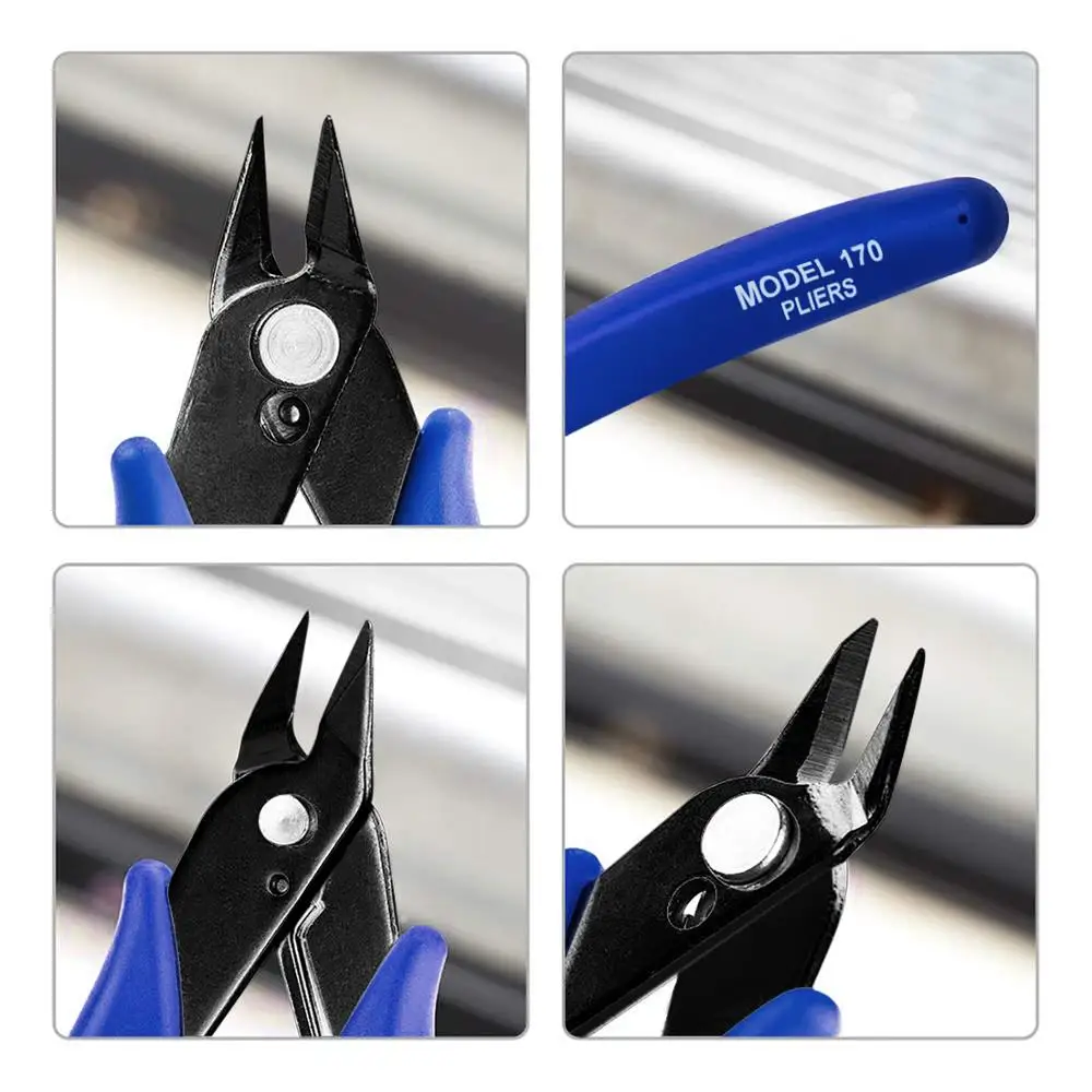 U.S. US American Plato. PLATO 170 Wishful Clamp DIY Electronic Diagonal Pliers Side Cutting Nippers Wire Cutter