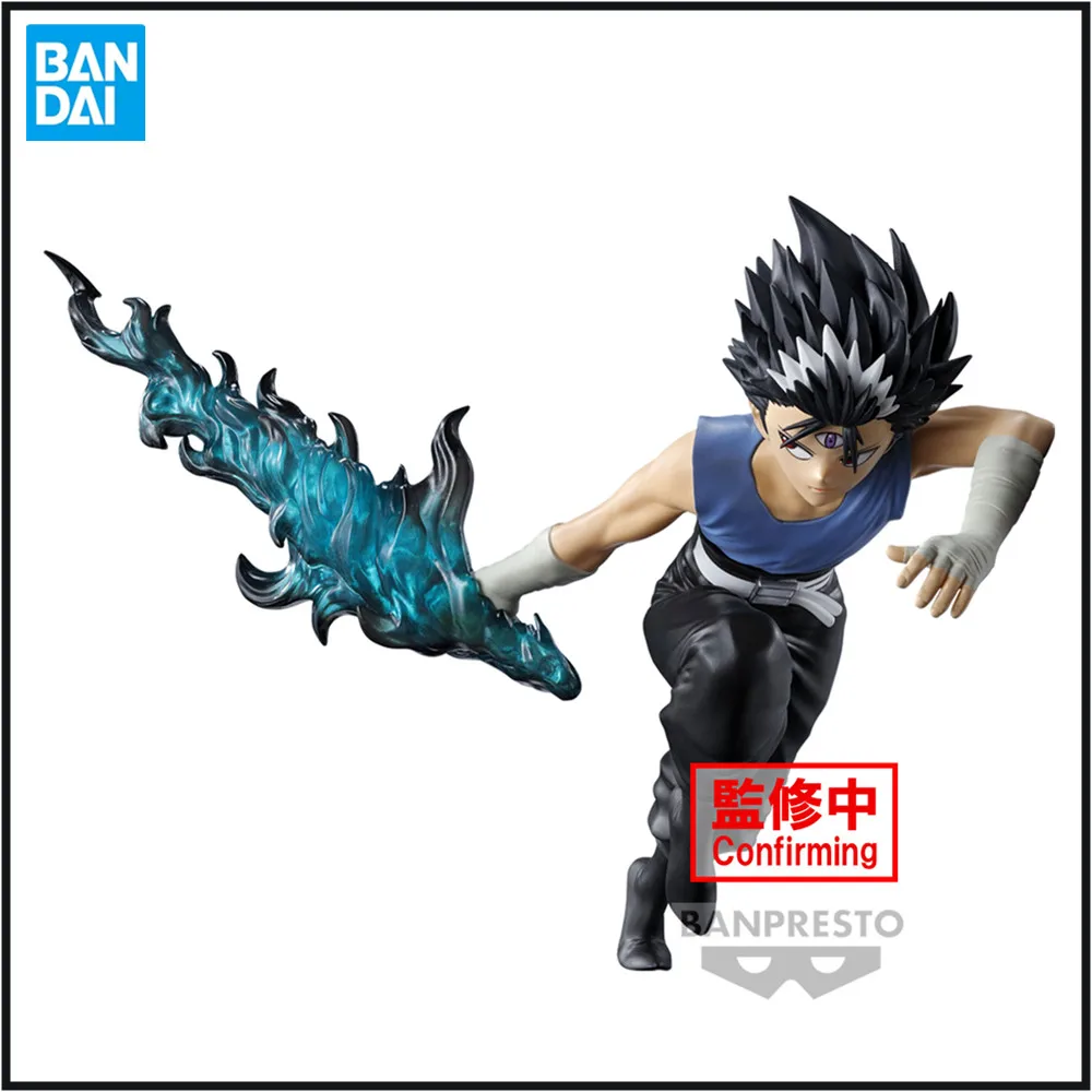 In Stock YU YU HAKUSHO FIGURE ANKOKU BUJUTSUKAI HIEI Anime PVC Action Figures Collector Toys for Children Model Doll 14cm