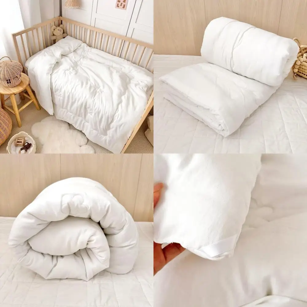 

Белый наполнитель для одеяла, размер Full, аналог пухового одеяла, для всех сезонов, постельное белье для детей, подростков и взрослых, 78x90 дюймов, легкий вес