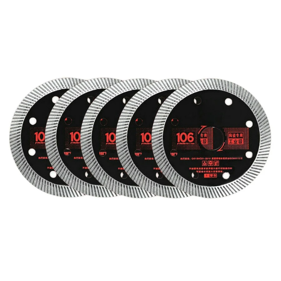 

106MM Black Diamond Saw Blade Disc Porcelain Marble Tile Ceramic Granite Cutting Blades For Angle Grinder Diamond Saw Blade