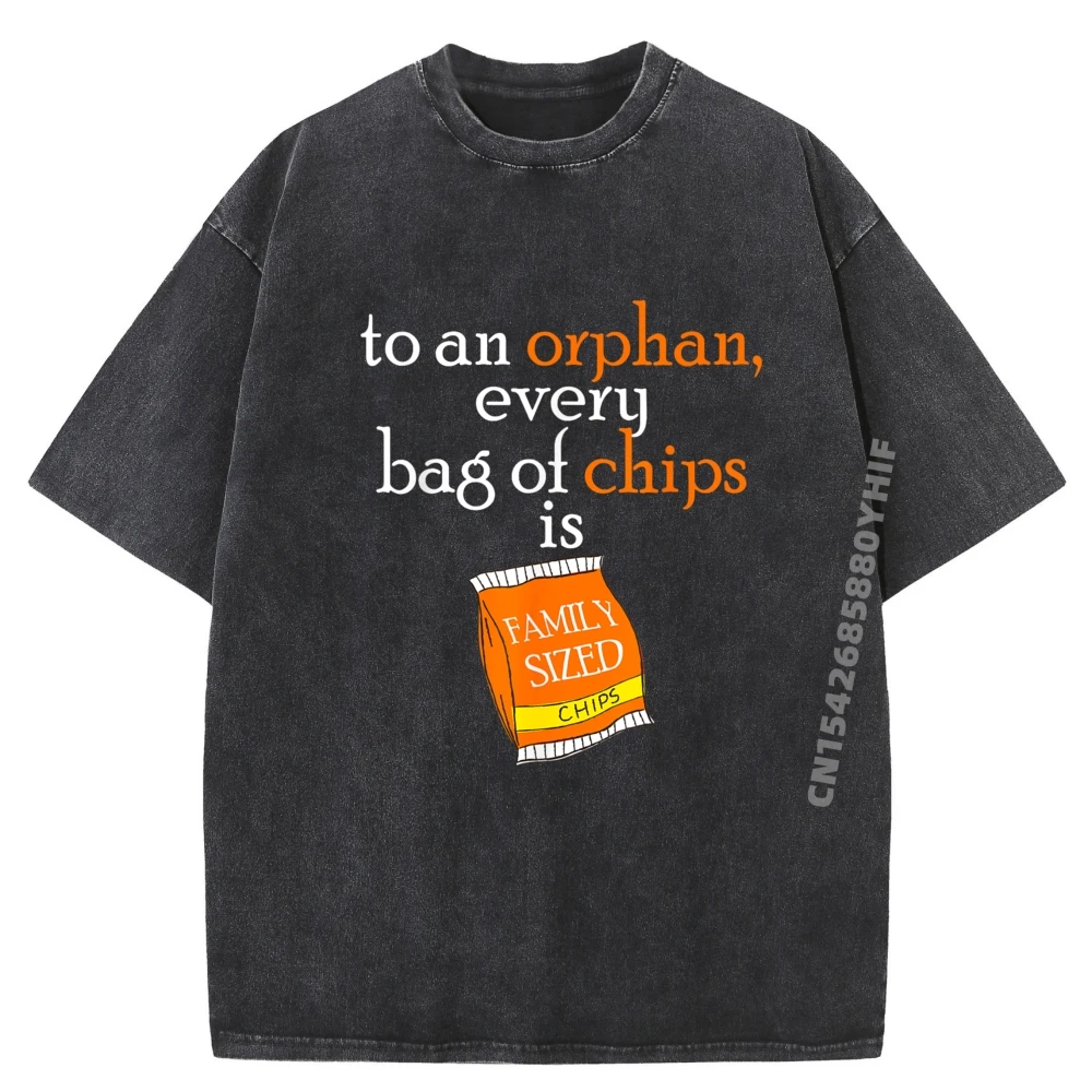 

Для сирфаны, каждая сумка чипсов, семейная футболка, зимняя хлопковая футболка, мужская удобная стираная одежда