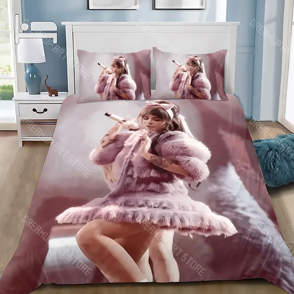 3D Printed Melanie Martinez Merch Bedding Set for Boys Girls Duvet Cover Pillowcase Twin Queen King Full Single Double Sizes