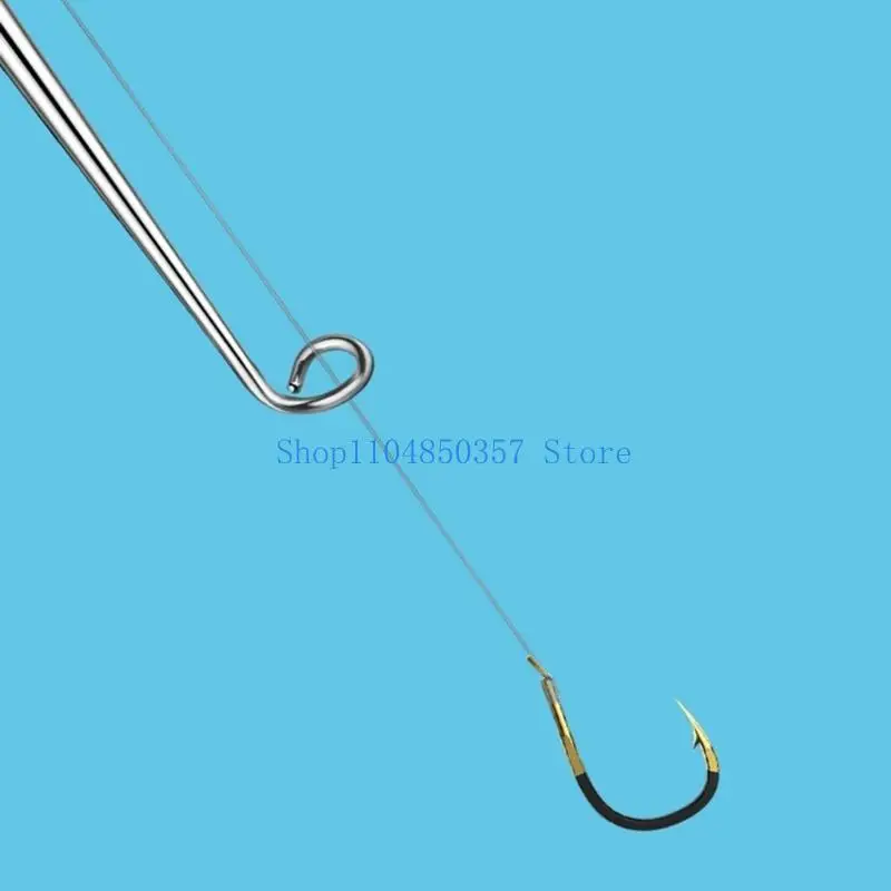 5asd 2 قطعة مزيل خطاف الصيد خطاف الصيد مجموعة أدوات الإزالة السريعة مع أنبوب تخزين #5