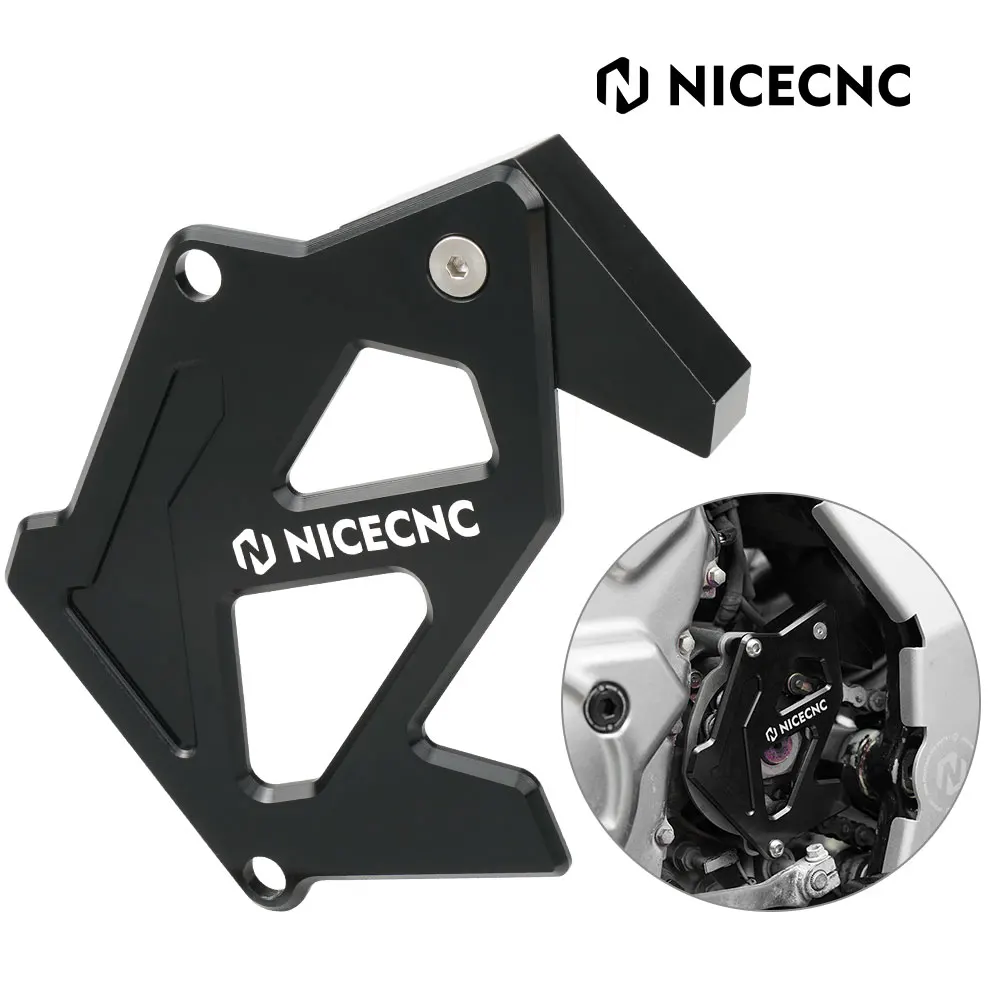 

NICECNC Sprocket Guard Chain Guide Case Saver ATV Part For YAMAHA Raptor 700 2006-2011 2013-2023 Raptor 700R 2012 2016-2023
