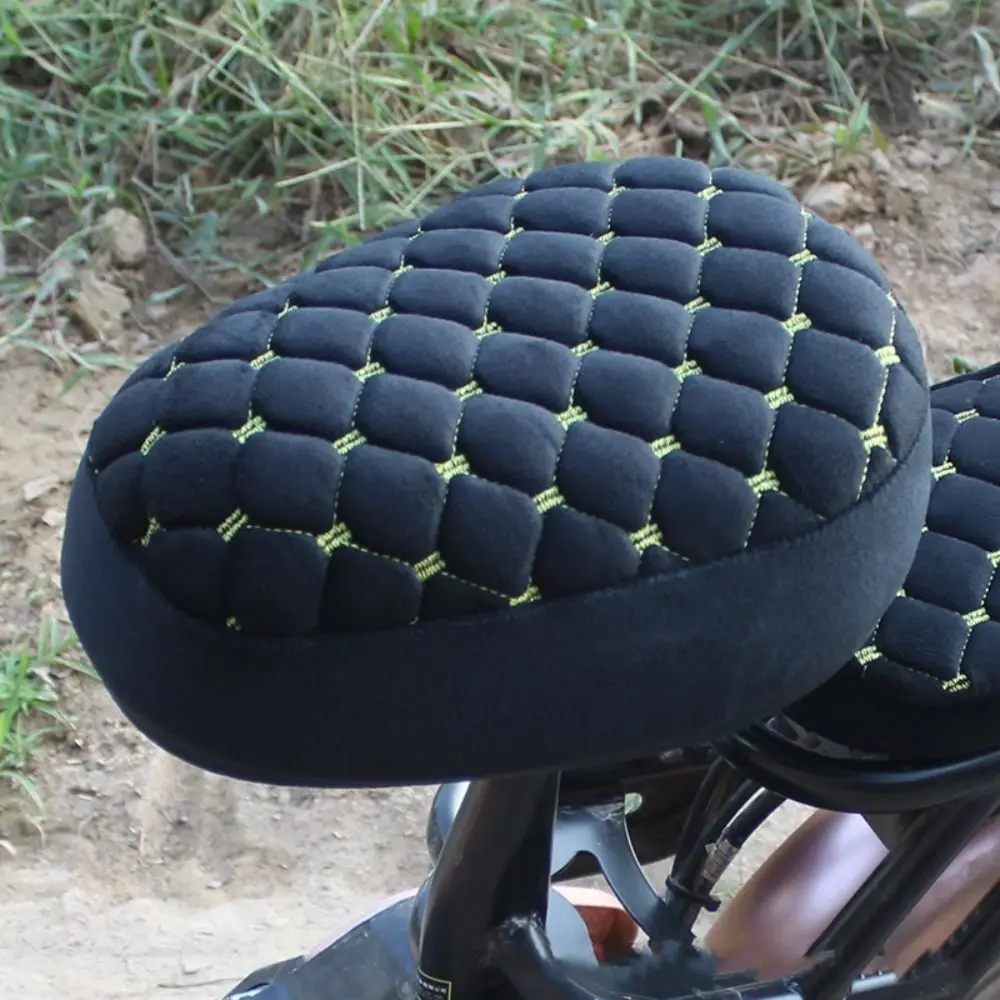 1 Juego de funda de asiento de bicicleta eléctrica de franela más funda de asiento gruesa Universal de lana cálida y cómoda