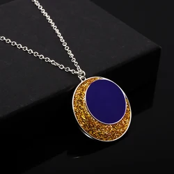 Anime The Owl House Amity Moon Necklace Portal Key Bronze Plated Metal Pendant Necklace For Cartoon Fans Cosplay Jewelry