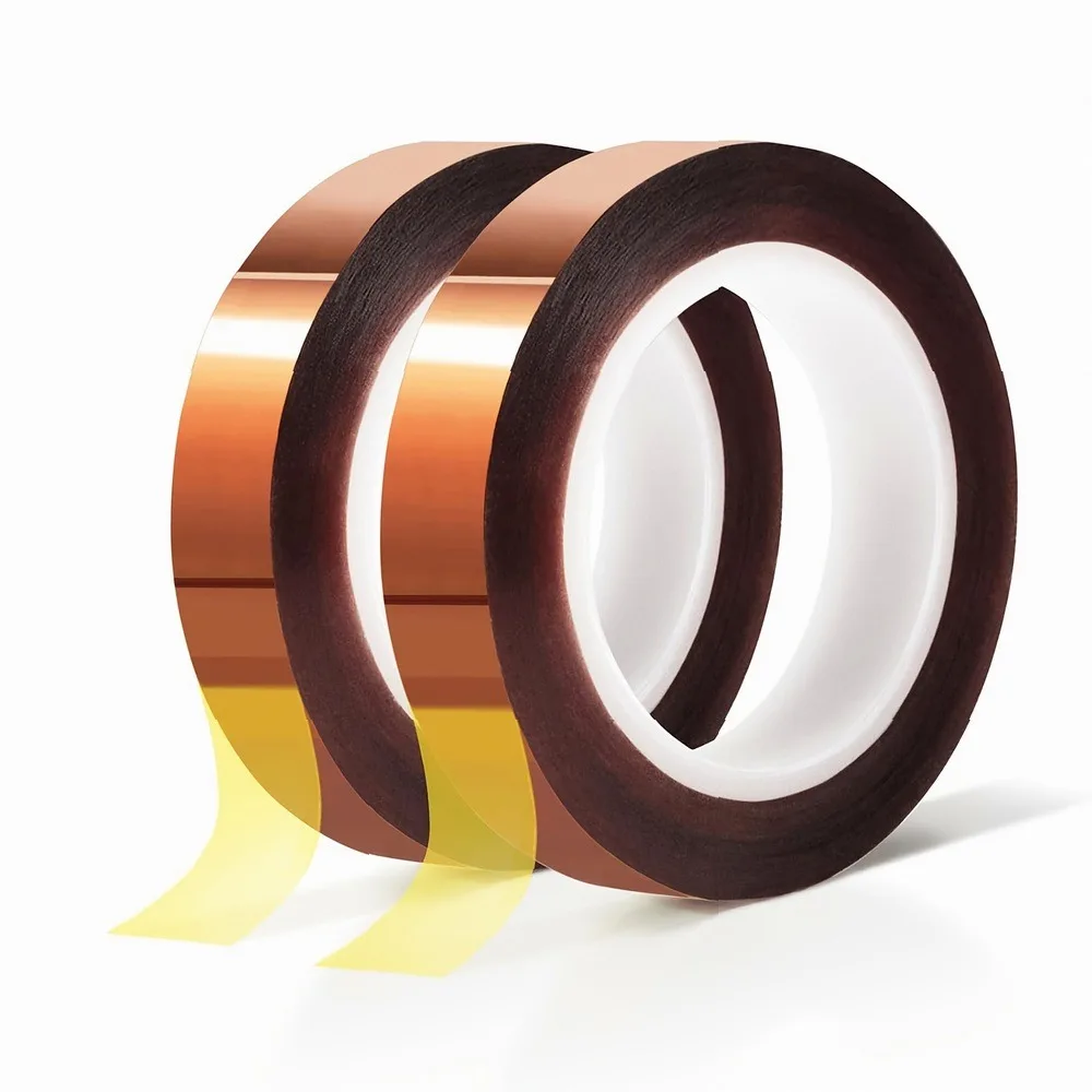 High Temperature Tape 6 Rolls Heat Resistant Tape for Sublimation Heat Press Transfer Vinyl, Thermal Adhesive Tape