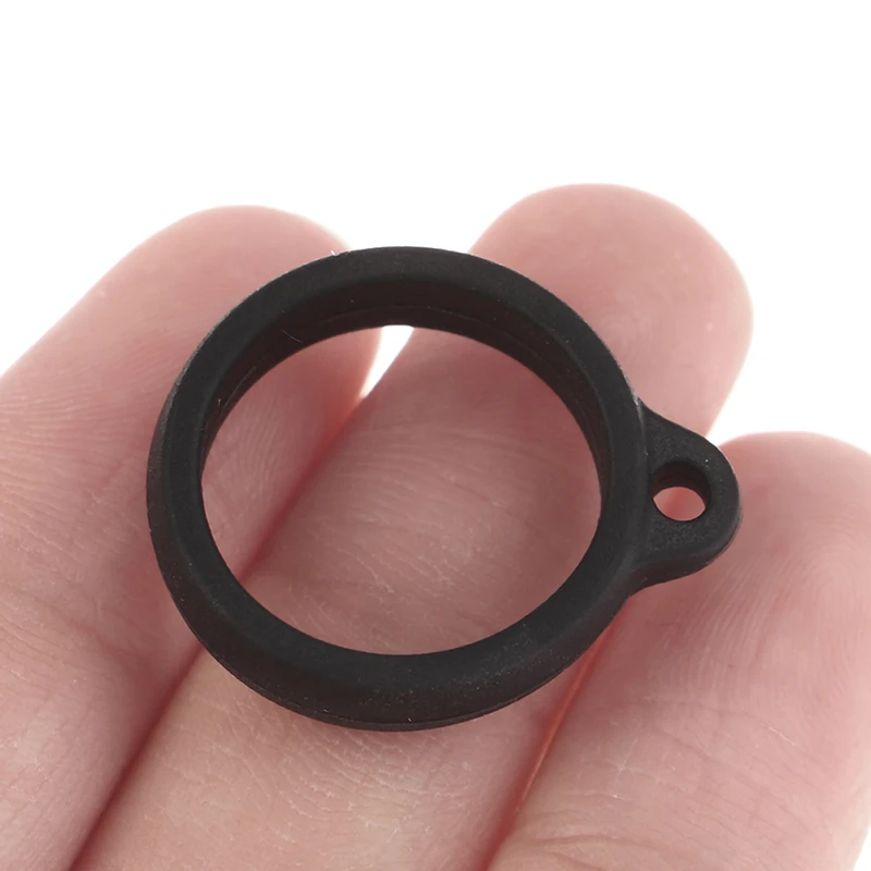 10Pcs Rubber Ring Rope Pen Lanyard Holder Soft Hoop Universal 8mm/13mm/20mm/16mm Silicone Ring Bands Silicon DIY  Rings