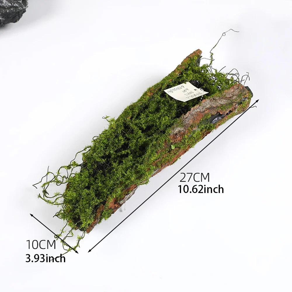 1 Imitation Bark Moss Planting Moss Blocks DIY Simulation Green Plants For Garden Decoration