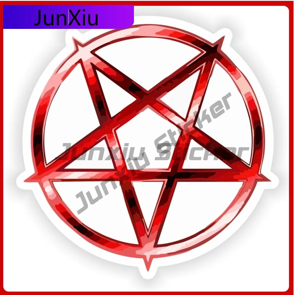 

Pentagram Symbol Sticker Vinyl Graphic Custom Decals Motorcycle Stickers Custom Printed Decals Sticker Car Suv Covers Outdoor