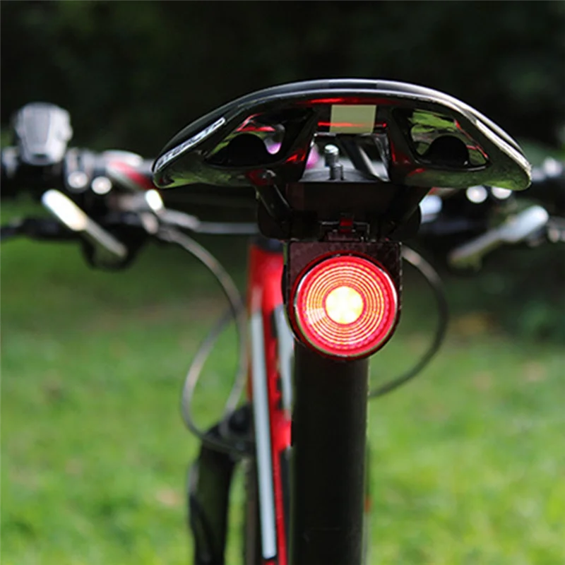 N05R Alarm Sepeda Nirkabel dengan Lampu Rem 115Db Alarm Sepeda Motor Remote Control Alarm Detektor Sepeda Anti Maling