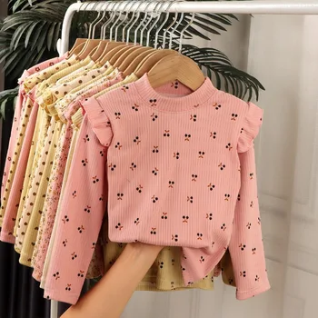 Kids Long-Sleeve Floral Shirt 1