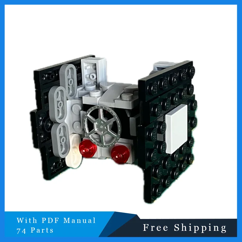 74 pièces Star Battle série modèle briques de construction titane combattant technologie modulaire cadeaux vacances assembler jouets pour enfants costume