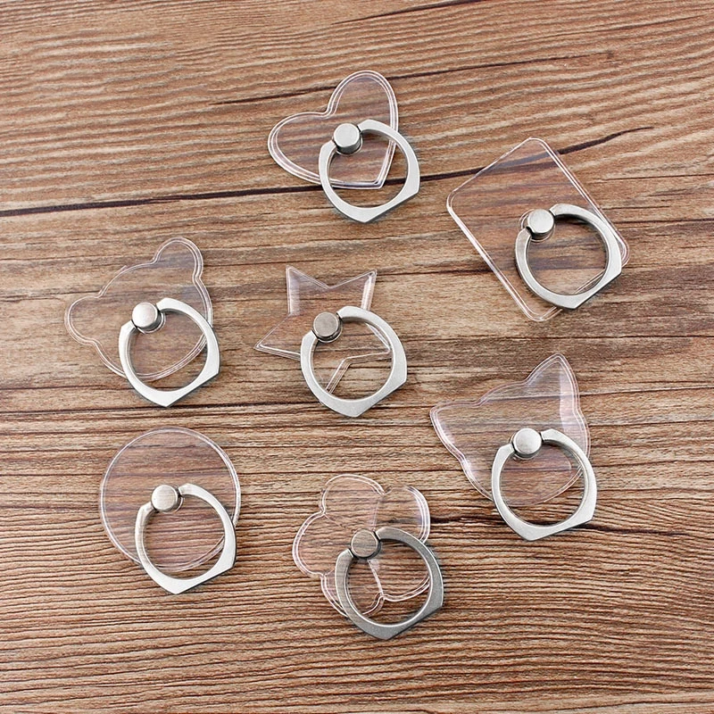 Universal Stent Mobile Phone Holder Stand Finger Ring Magnetic For cute Cell for iphone12 xiaomi 11 Cat Bear Star Stand celular