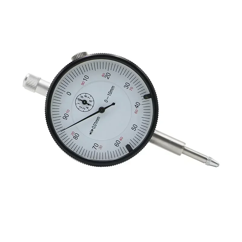 SHANHR Dial Indicator 0-10mm 0.01mm Metric Dial Indicator Dial Gauge Measuring Tool